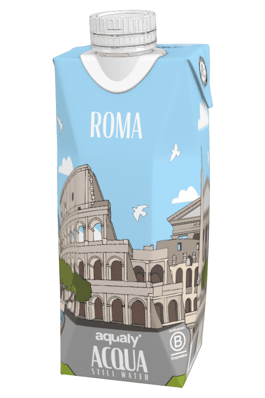 Brick Carton City Roma da 500 ml